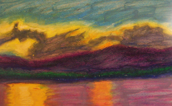 Schroon Lake Sunset 